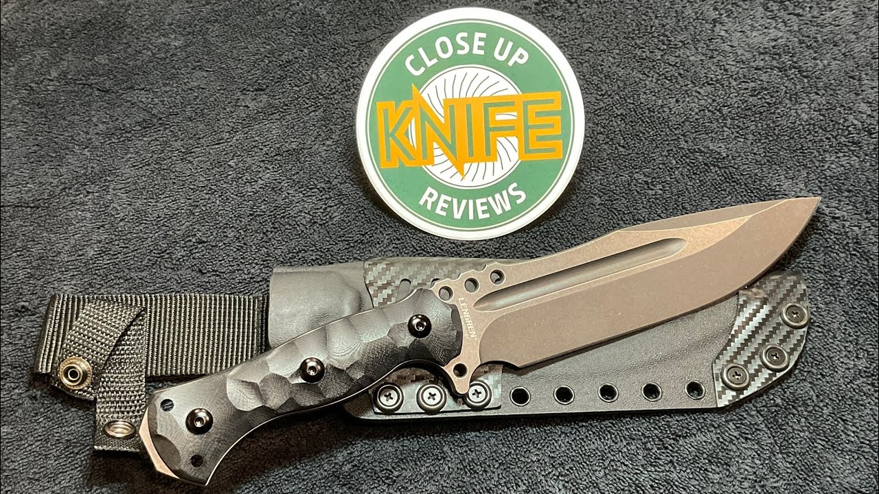 WOW! Lengren Chief 001 Knife (Super Amazing Design) #youtube #viralvideo #survivalknife