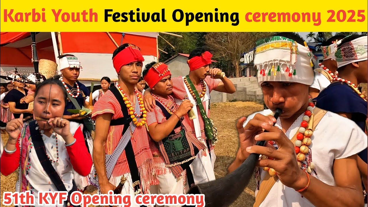 Karbi Youth Festival Opening ceremony 2025 | KYF Taralangso 2025 | Karbi Youth Festival 2025