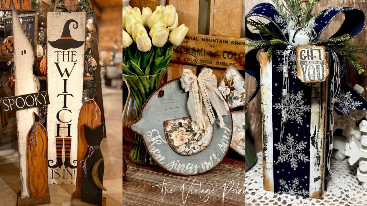 Идеи декора для дома и стен в стиле &laquo;шебби-шик&raquo; от Thrifty Charm Decor #rusticdecor
