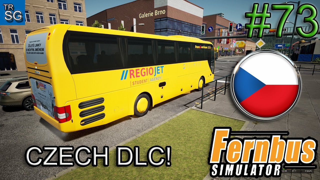 FERNBUS SIMULATOR - NEW Czech Republic DLC - Wien to Brno MAN Lion's Coach 2nd Gen! #73