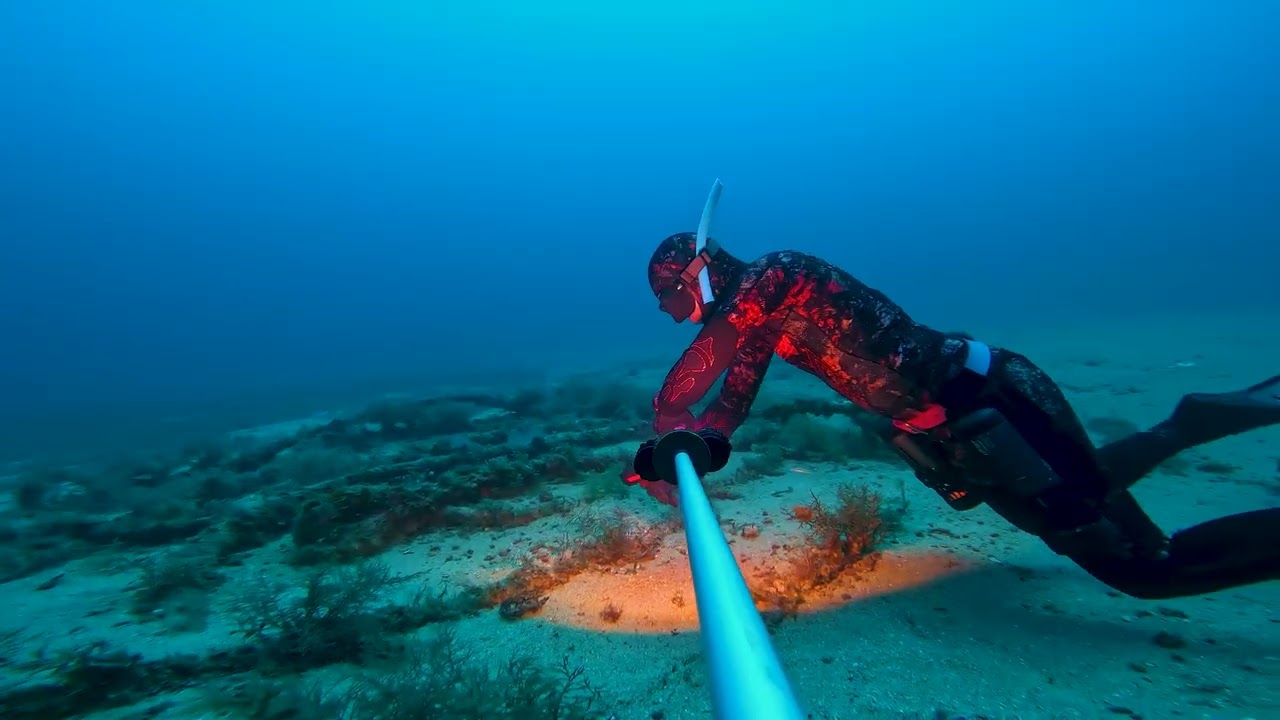 - 40 m  en apnée épave de le Rubis