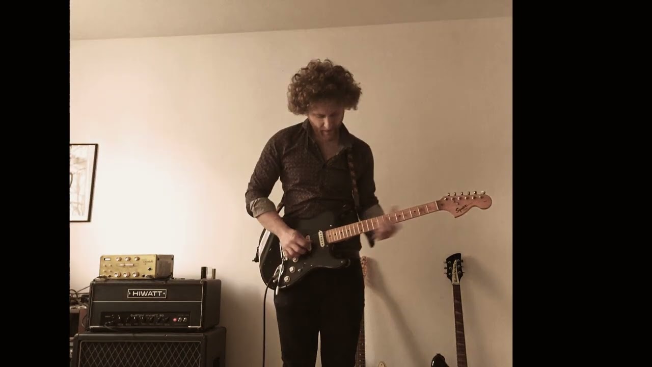 Pink Floyd - Time David Gilmour Solo Cover  HIWATT + Tape-Echo!