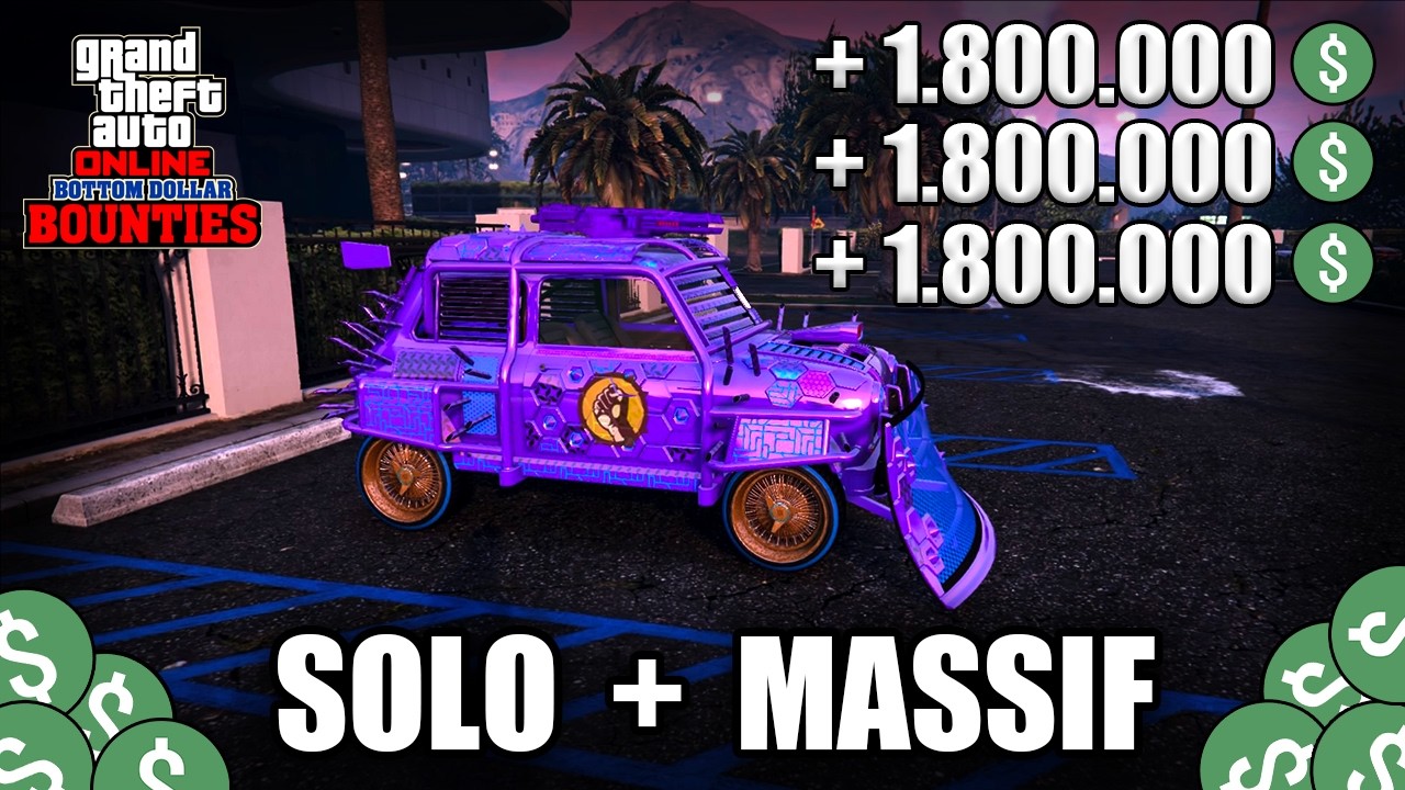SOLO • Glitch Duplication Massif SANS Véhicules Armés • 1.800.000 / 5min • GTA Online