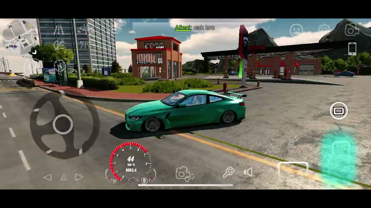 Playing car parking multiplayer 