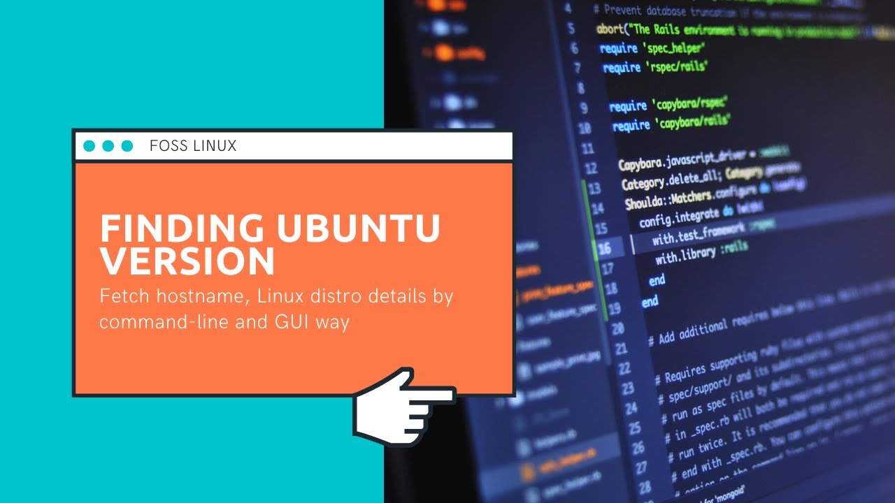 How to find Ubuntu Version on your Linux PC
