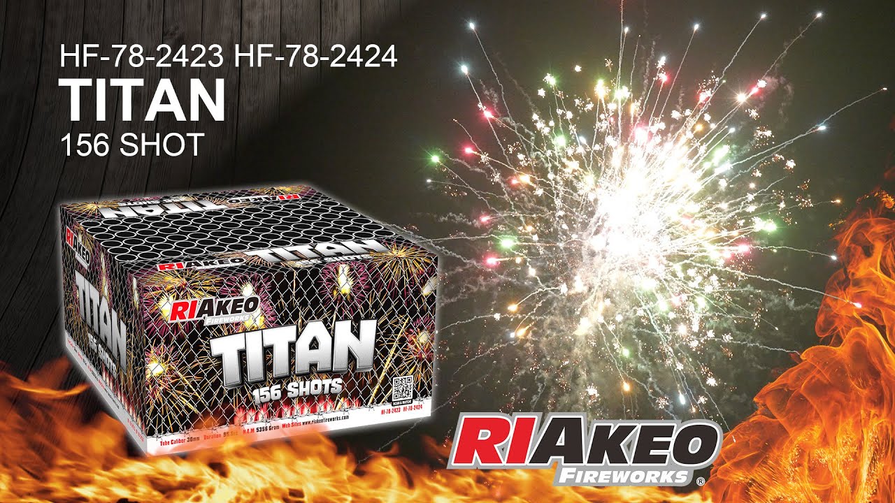 Titan HF-78-2423+HF-78-2424  | RIAKEO FIREWORKS