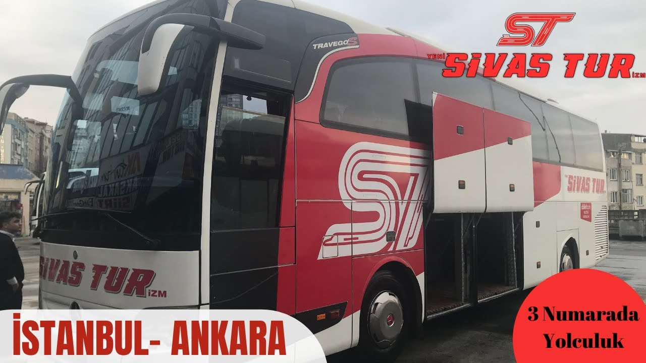 YENİ SİVAS TURİZM|MERCEDES TRAVEGO|OTOBÜS YOLCULUĞU VİDEOSU|İSTANBUL ESENLER OTOGAR- ANKARA(AŞTİ)