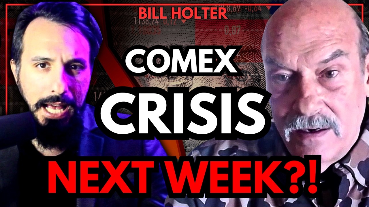 🔴 COMEX Silver CRISIS Next Week? – Bill Holter’s Most Urgent Warning Yet