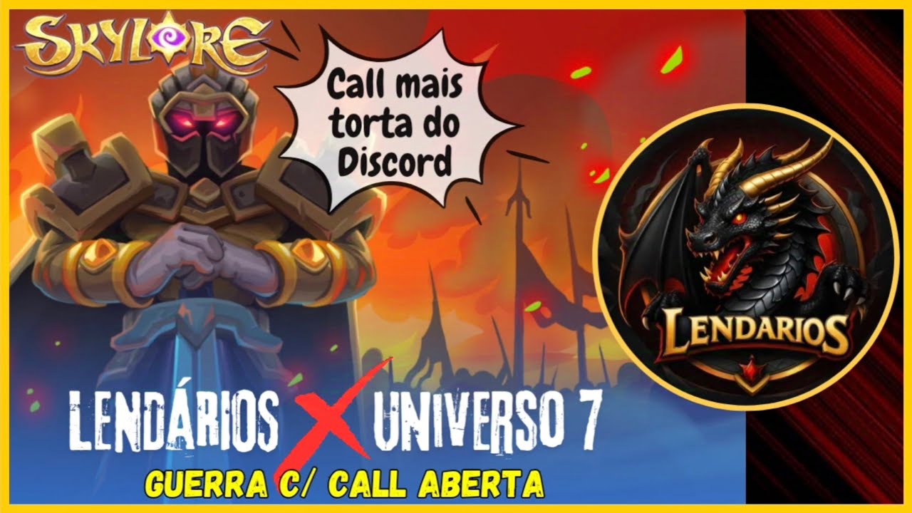 Skylore MMORPG | Guerra com Call Aberta no Discord 👺