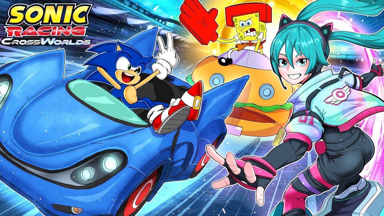 SEGA COOKED With The NEW Sonic Racing CrossWorlds Game!