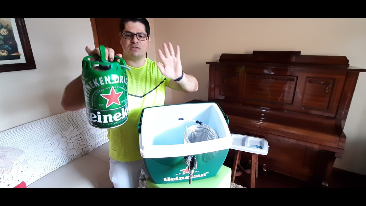 Montagem da Chopeira com Serpentina