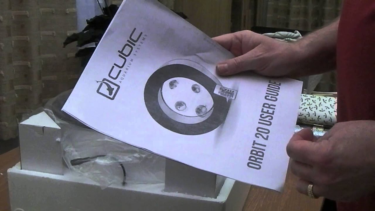 Orbit 20 Jelly Fish Tank Review. Part 1.