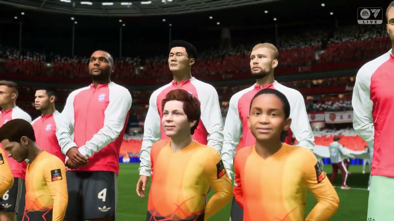 ПРЯМОЙ ЭФИР «АРСЕНАЛ» — «БАВАРИЯ» ЛИГА ЧЕМПИОНОВ УЕФА EA FC26