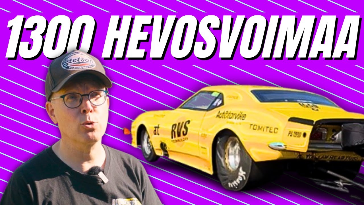 F1-insinööri Ossi Oikarisen kaahausharrastus: 0–100 km/h 1,1 sekuntia! (1300 hv)