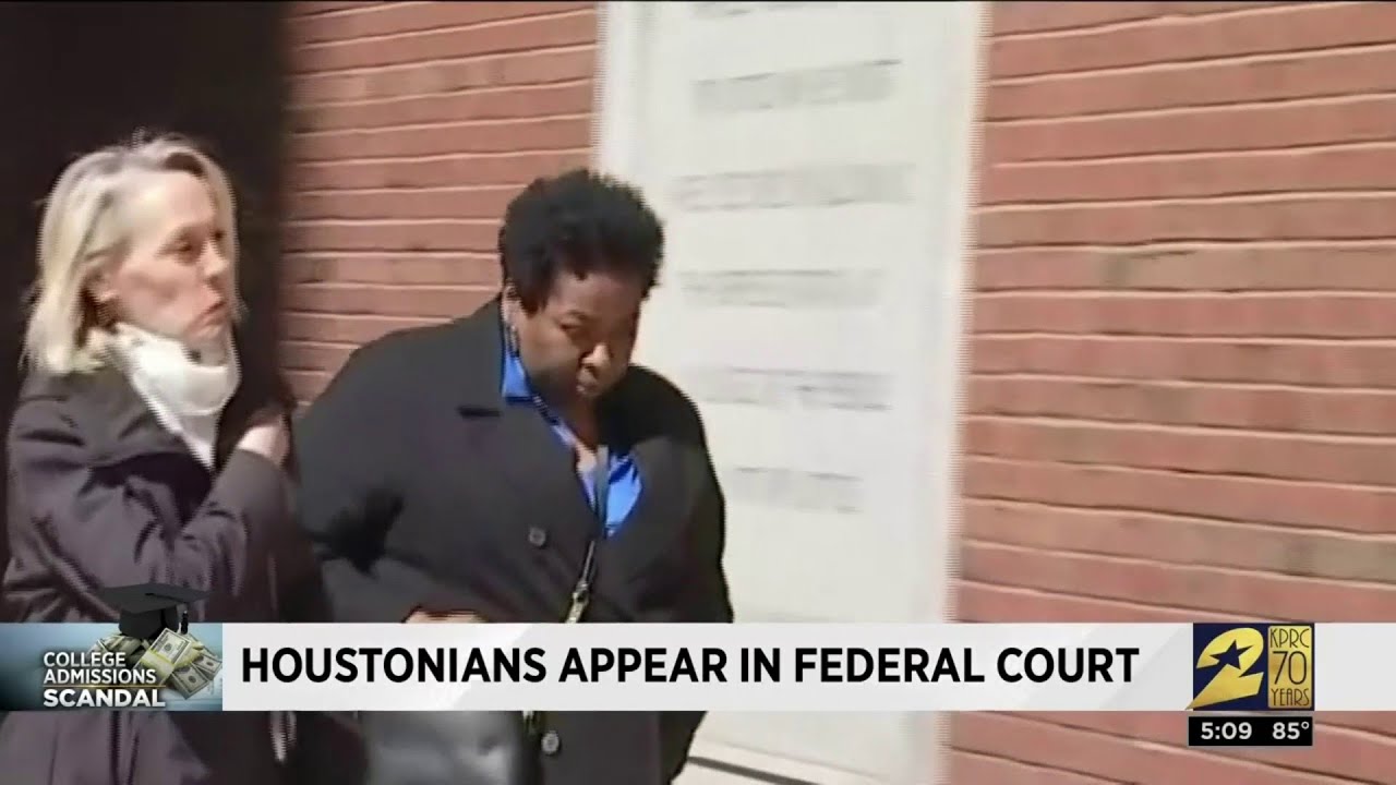 Houstonians appear in federal court