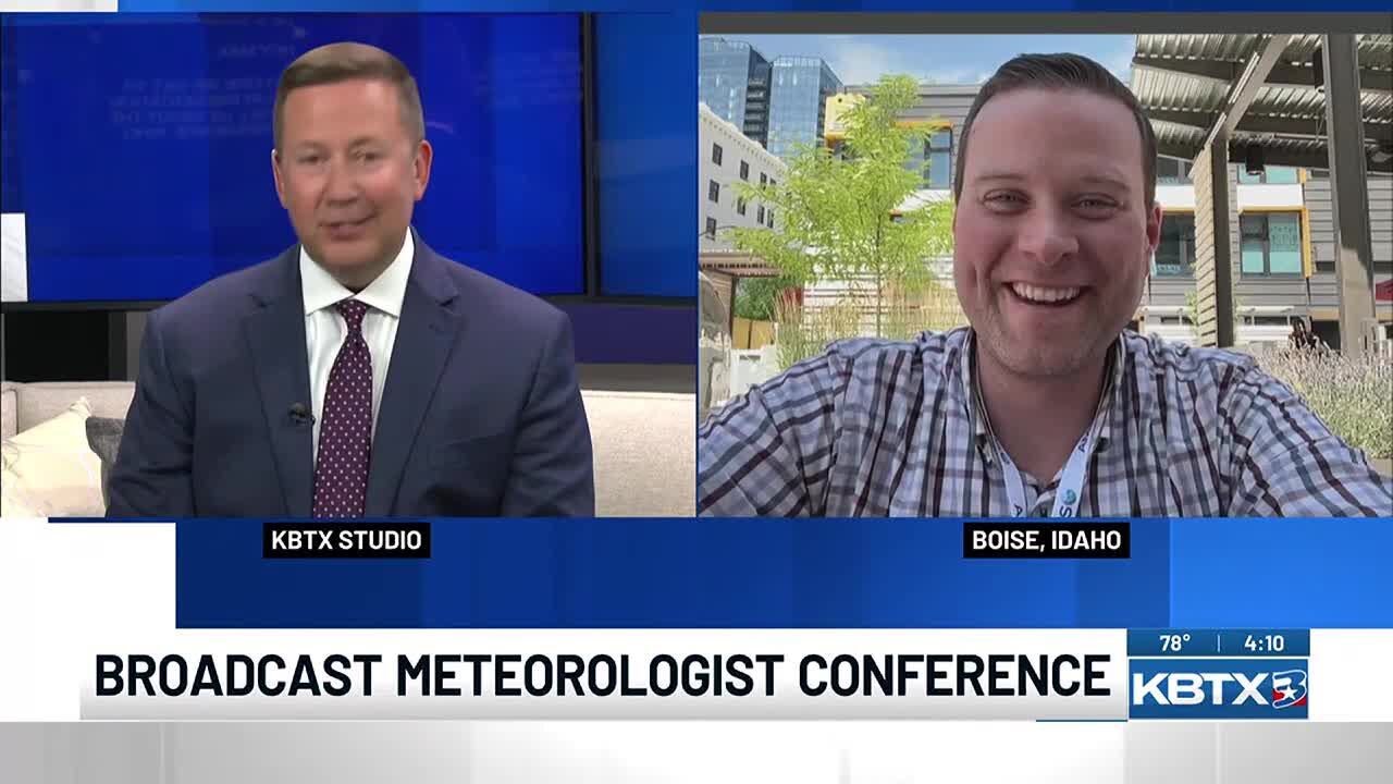 KBTX chief meteorologist learns how to best serve Brazos Valley at AMS conference
