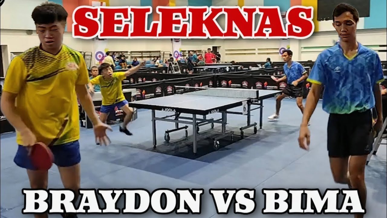 BRAYDON SIM SPORT LAMPUNG VS BIMA ARWANA JAYA SELEKSI NASIONAL TENIS MEJA PIALA MENPORA 2025
