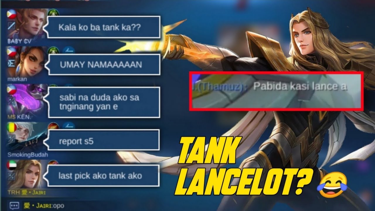 LANCELOT PRANK! LANCELOT TANK? | 
