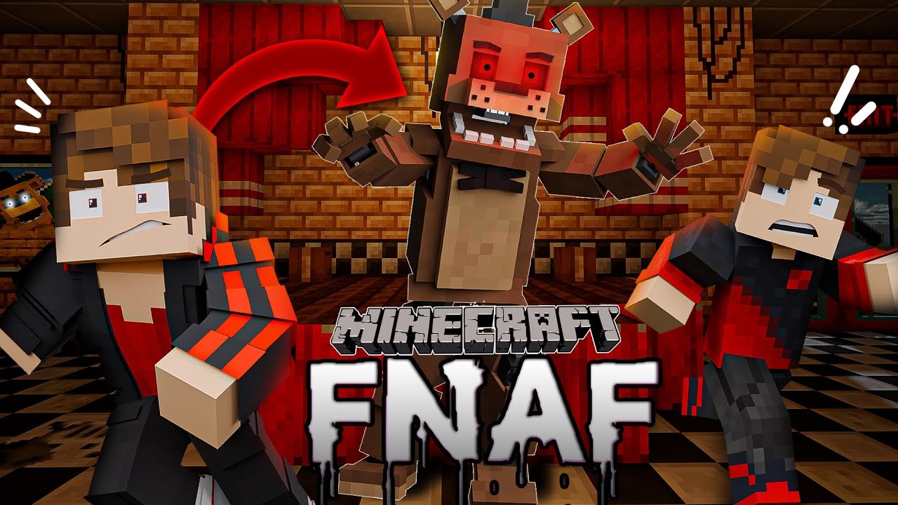 چطور رستوران فنف خودمون رو بسازیم؟! | بهترین ماد فنف ماینکرافت (Minecraft FNaF)@Kushan11RO