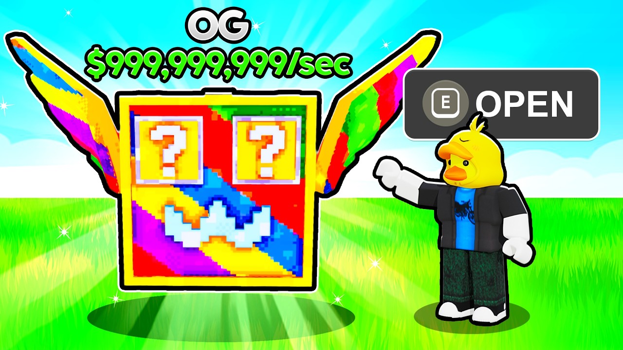 I Made $891,430,589 Opening MYTHIC Lucky Blocks in Roblox!