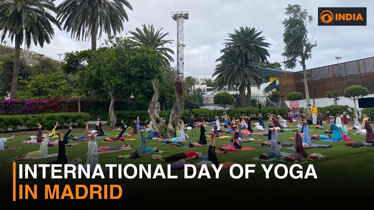 International Day of Yoga in Madrid