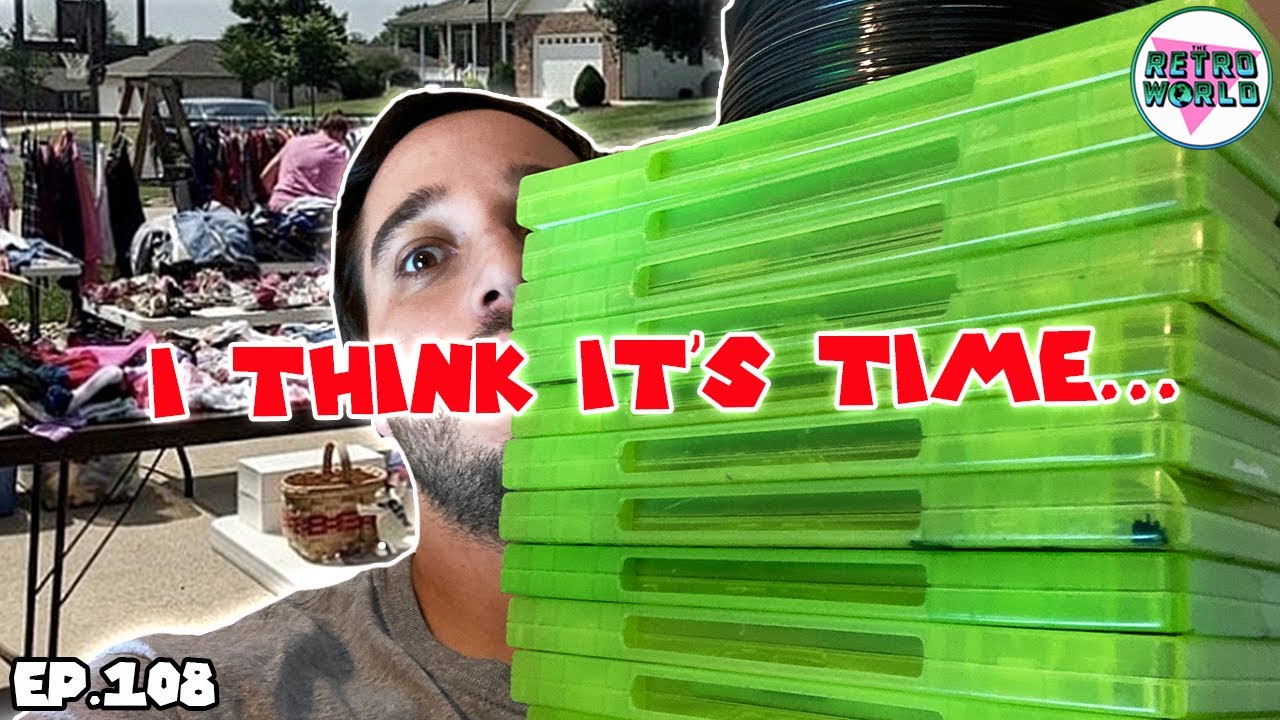 BOUGHT IT ALL AT THE YARD SALE 😮 | Live Video Game Hunting Ep. 108
