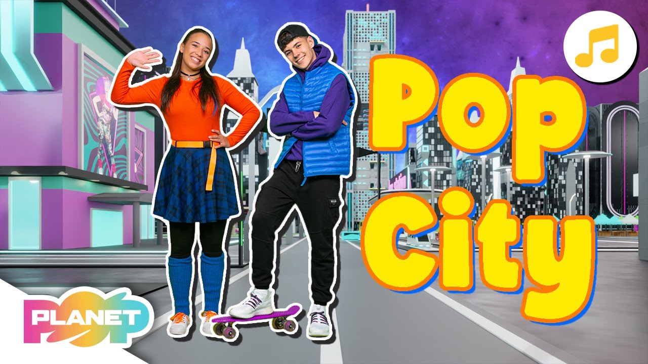 Around Pop City Song! | Fun And Educational Videos for Kids | Planet Pop 