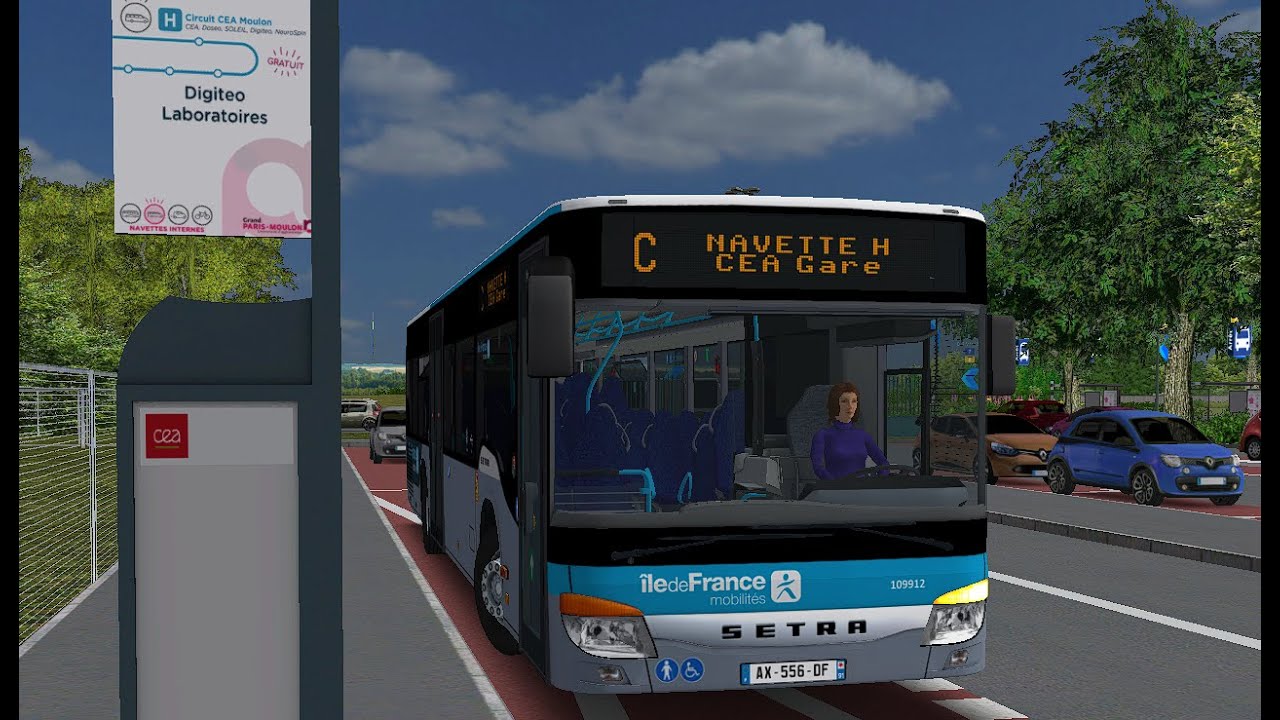 #6 Setra S415 NF kickdown Navette H GPM OMSI 2