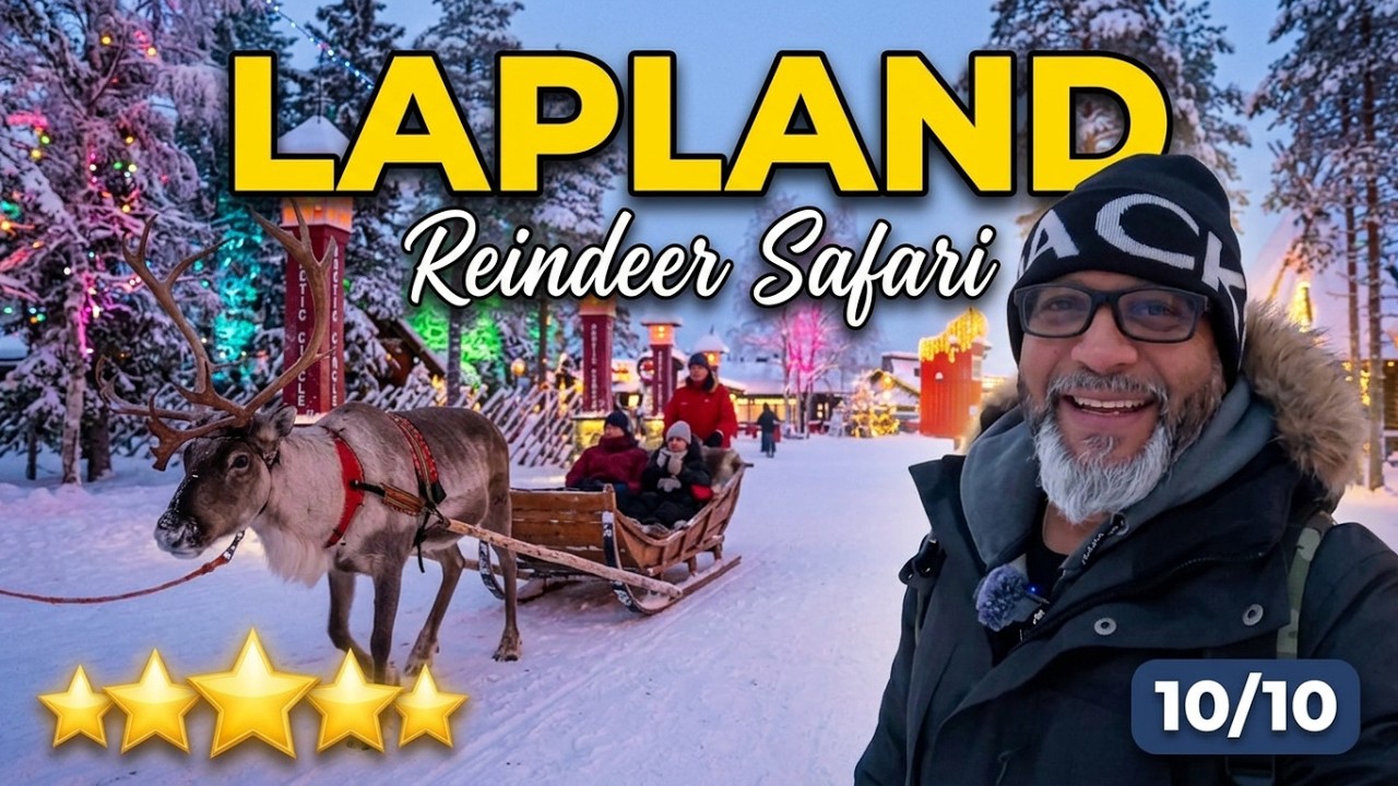 I Went on a Magical Reindeer Safari in Lapland