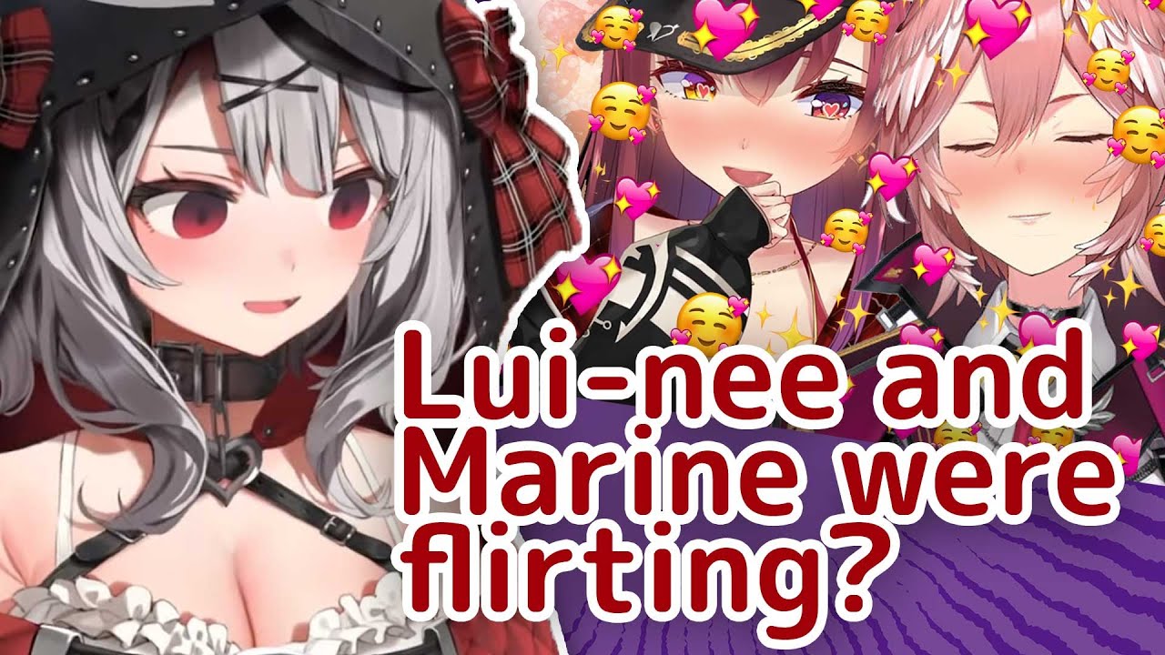 Sakamata Chloe Gets Jealous that Lui-nee and Marine were Flirting【Hololive / Eng sub】