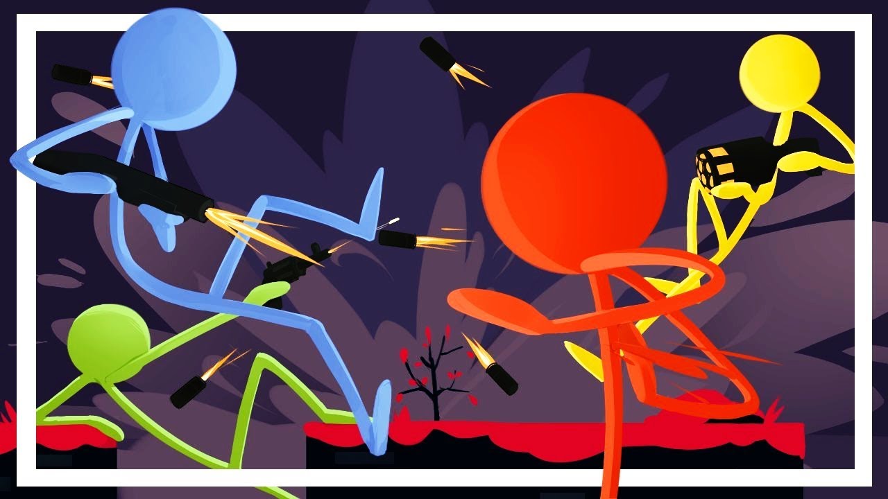 Come here, man! Hop on my back - Stick Fight