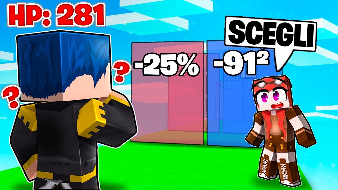 MINECRAFT MA OGNI SECONDO OTTIENI +1 DI VITA!