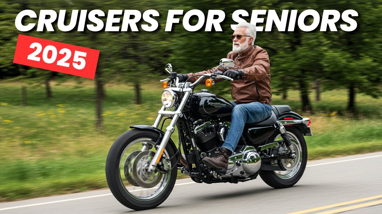 12 Cruiser Motorcycles Seniors LOVE (Comfy, Low, Easy to Handle)