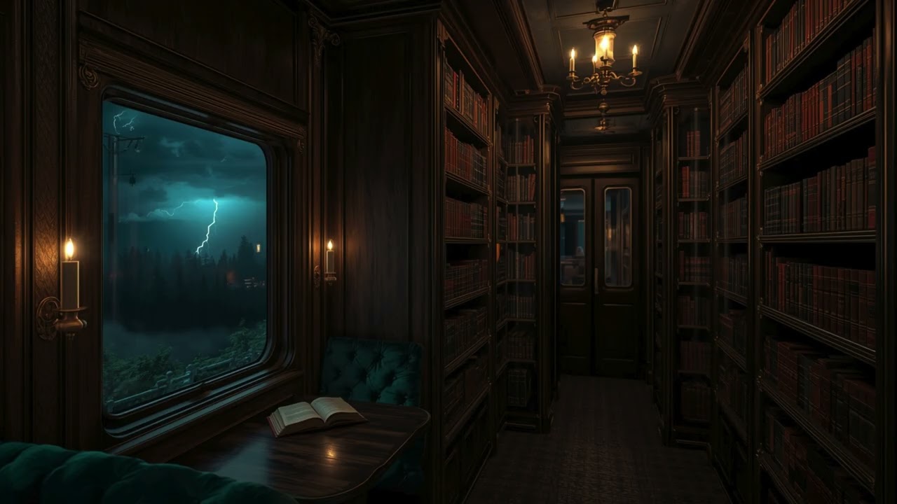 Candlelight & Old Books 🕯️📚 Dark Academia Study Music for Deep Focus & Relaxing Reading Ambience