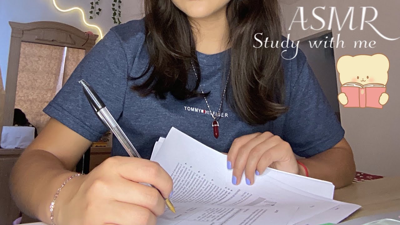 ASMR 📚✨ ESTUDIA CONMIGO | 30 minutos para estudiar juntos 🖋️ Está es tu señal.