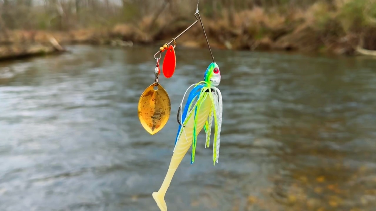 Моя весенняя приманка для ловли гигантских окуней