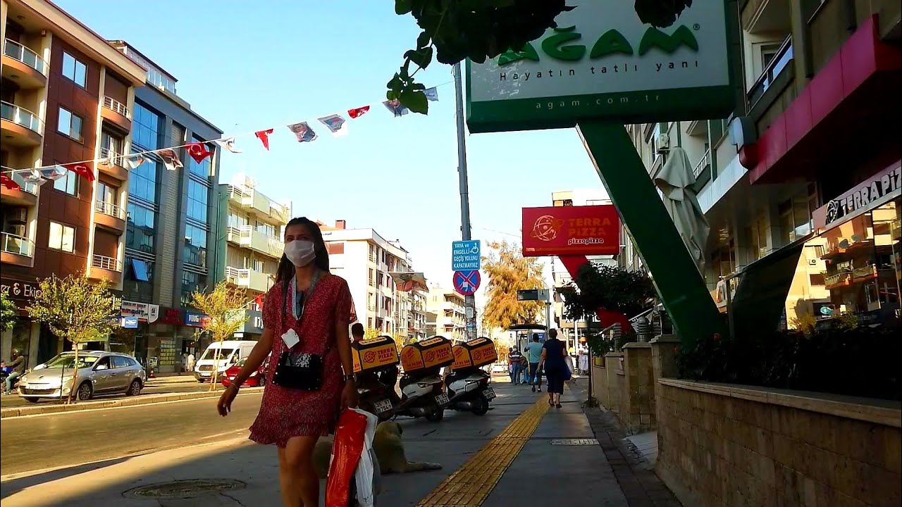 Walking in Izmir, Narlıdere - Turkey (August 24, 2020)