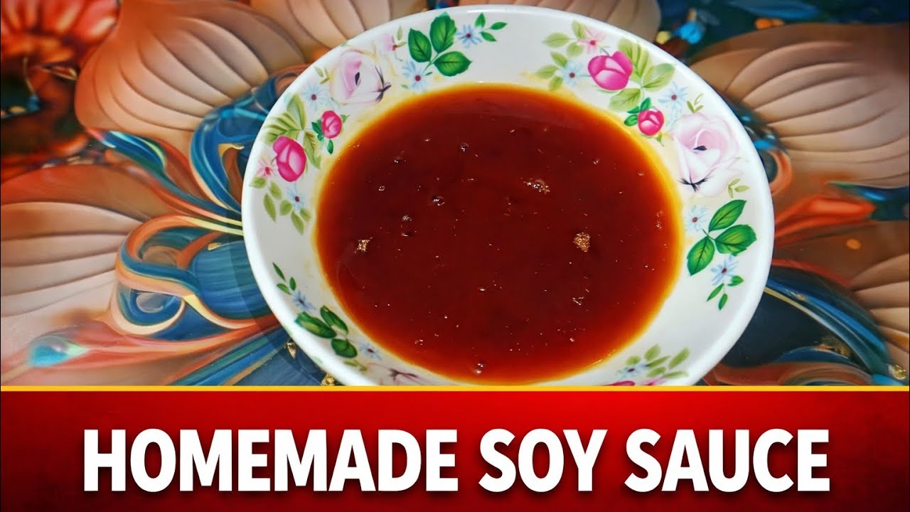 ঘরে বসে সহজ উপায়ে সয়া সস বানানোর রেসিপি | Homemade Soy Sauce Recipe⁉️