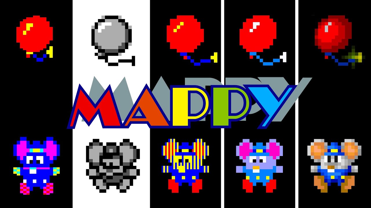 Mappy 🎈 Bonus Stage Versions Comparison