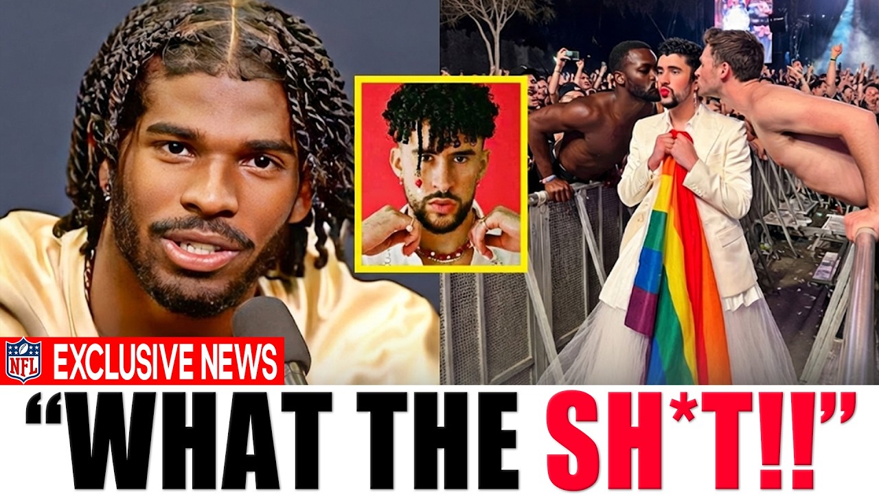 NFL Players React To Bad Bunny Wearing A Dress During Super Bowl Halftime Show!