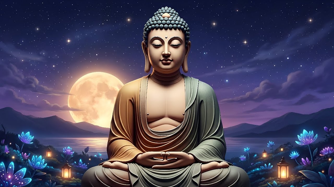 Buddha Meditation Music Relax Mind Body 🧘‍♂️ | Indian Flute Yoga for Inner Peace & Deep Sleep 4K