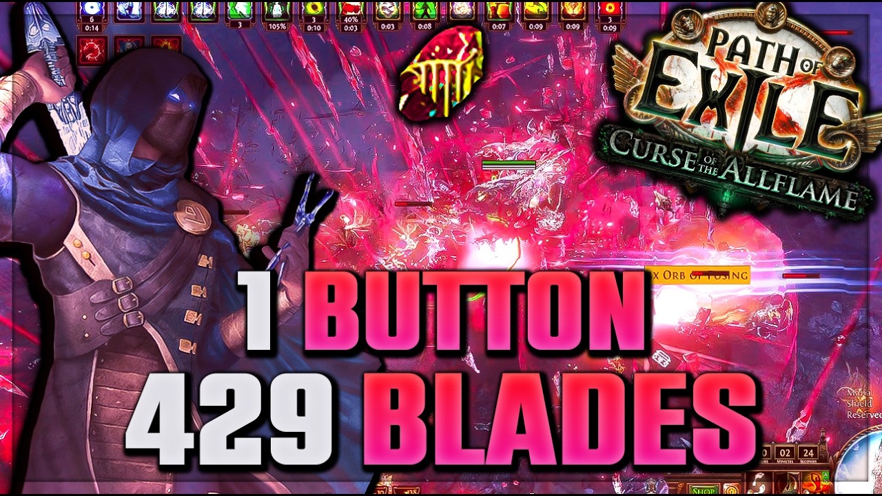 Blade Fall Blade Blast Slinger Assassin Leaguestart Build Guide 3.29 - Path of Exile