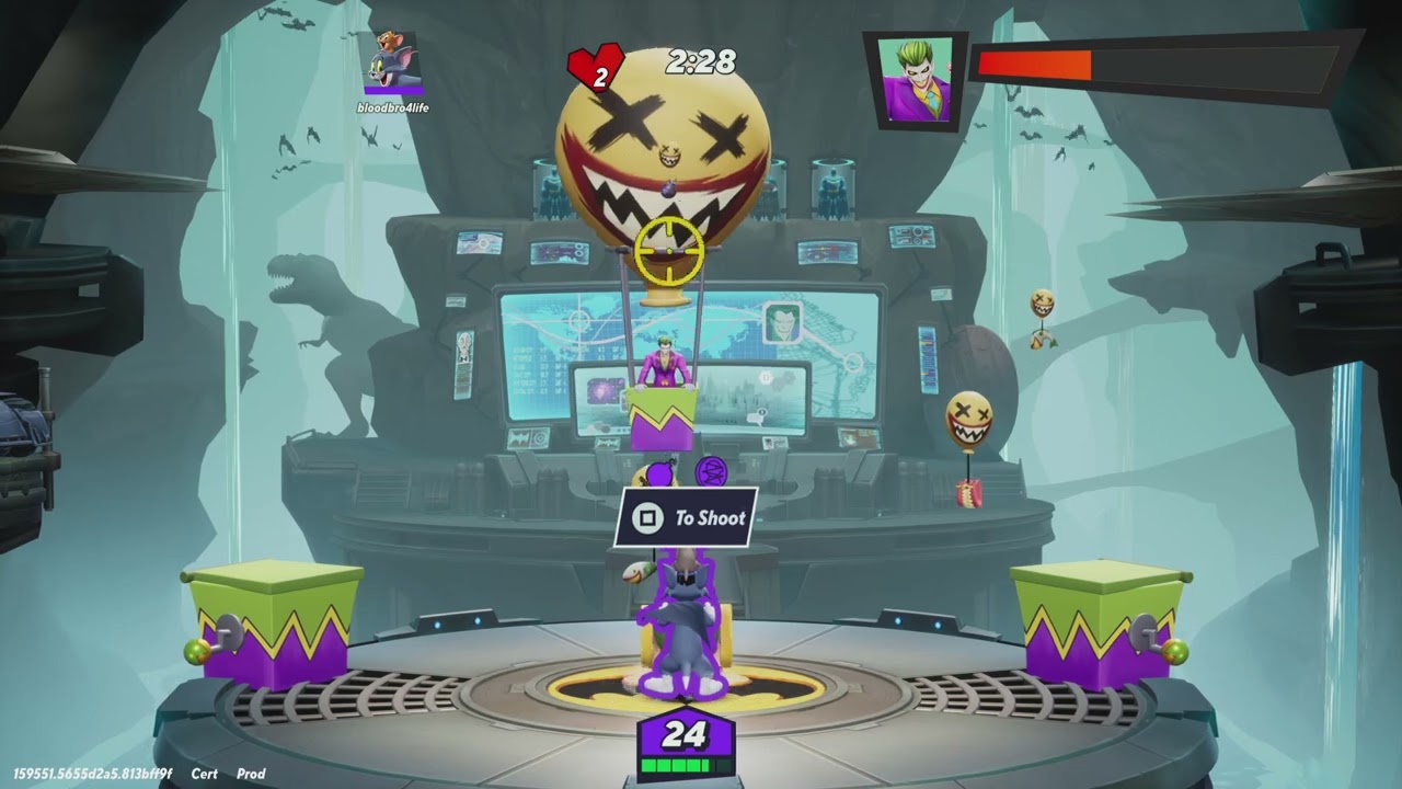 Multiversus Looney Difficulty Joker Rift Boss Solo