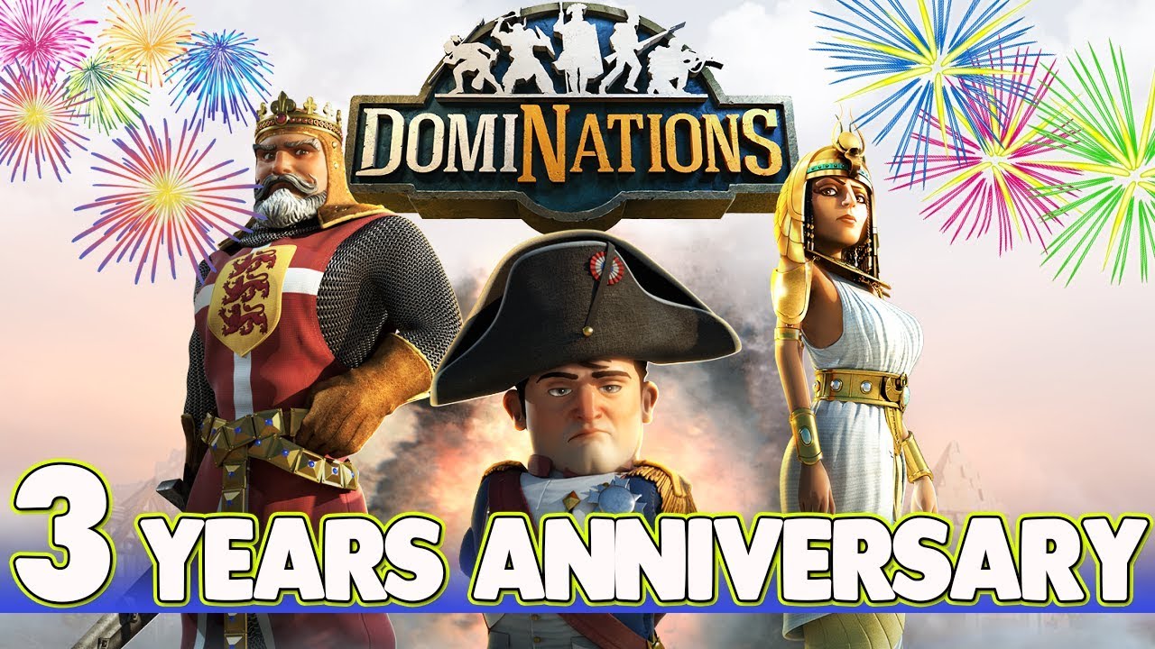 DOMINATIONS 3 YEARS ANNIVERSARY SPECIAL ! Reaction to old videos and Cold War Age attacks