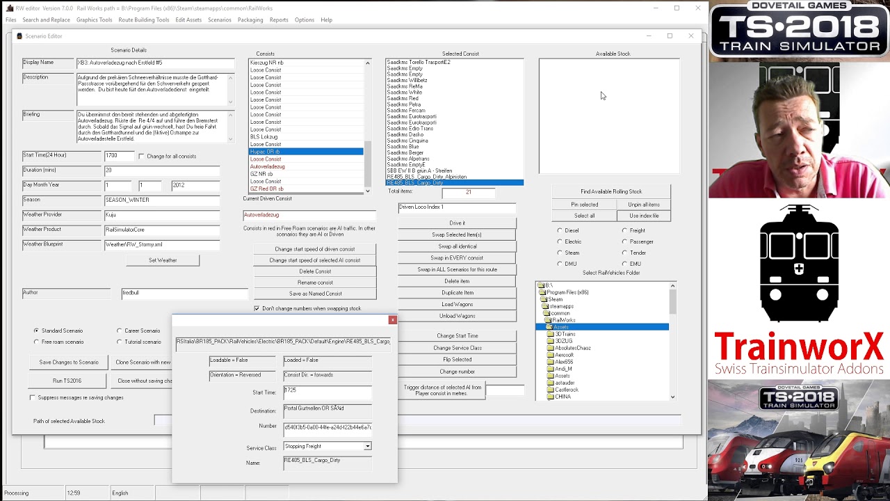 TwX Tutorial | Replacing engines with RW-Tools