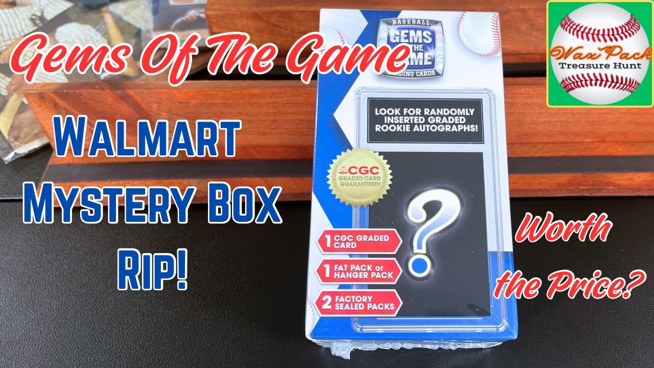 Gems of the Game Mystery Box Rip #baseballcards #sportscards #cgcgrading #mysterybox #cardpacks #mlb