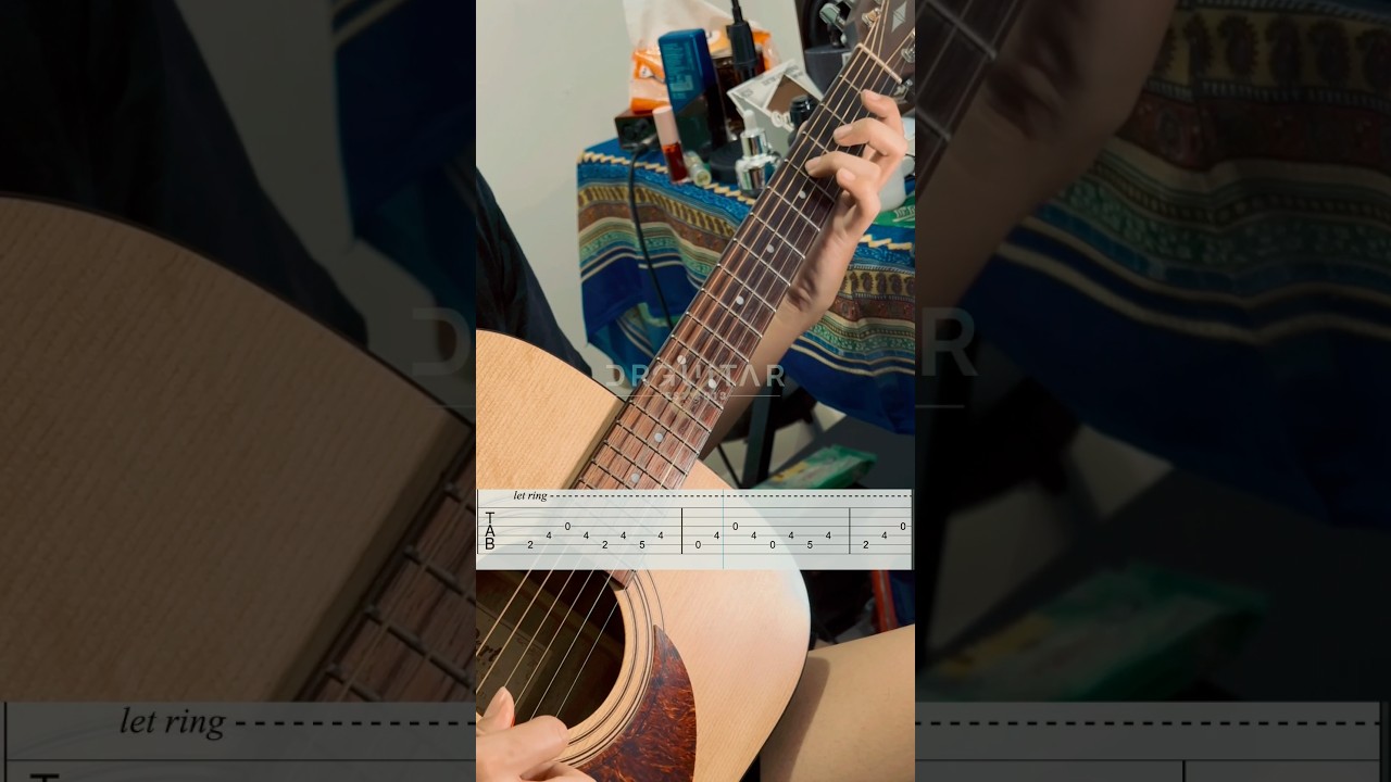 Fade to black (TAB Acoustic) Guitar