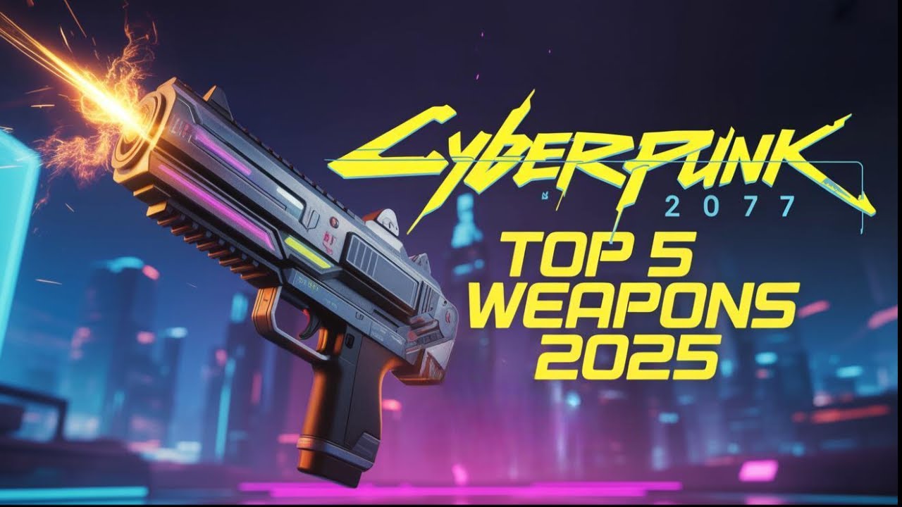5 лучших видов оружия из Cyberpunk 2077, которые всё ещё актуальны в 2025 году 💀