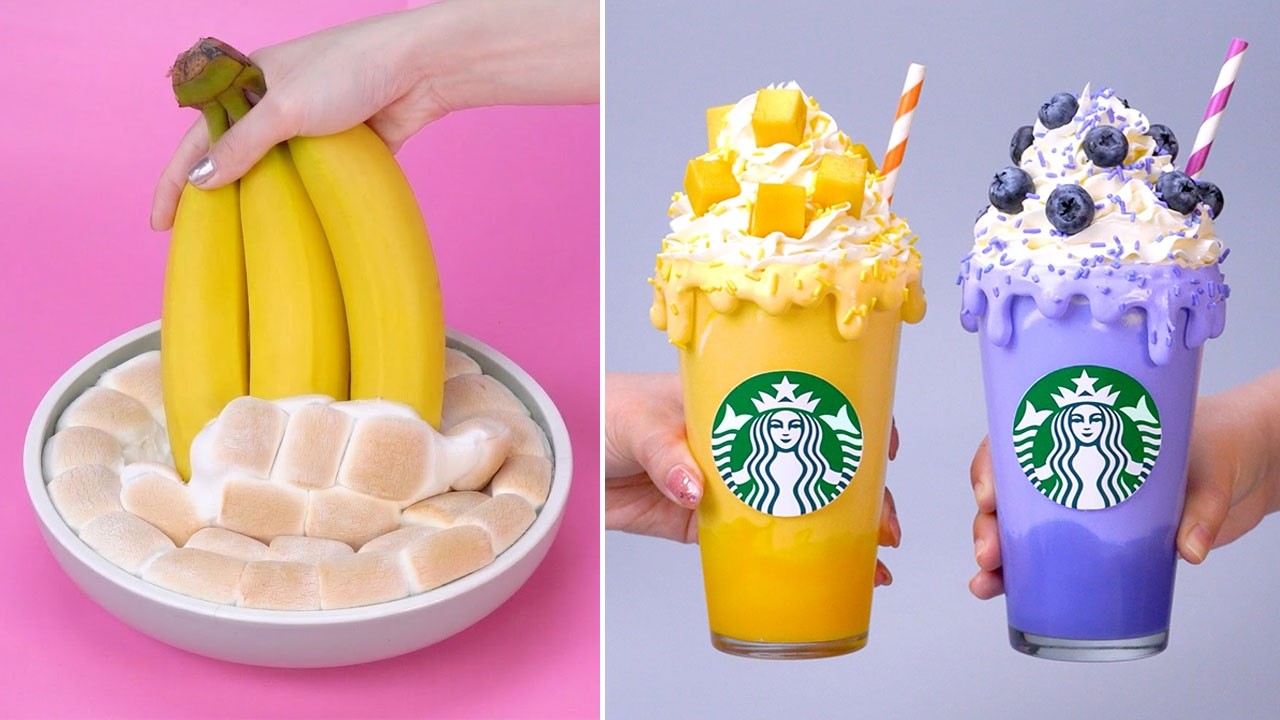 Молочный коктейль Starbucks своими руками для всей семьи | Подборка простых рецептов украшения то...