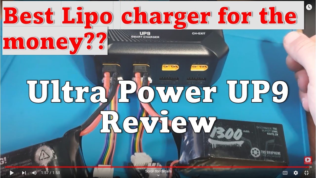 Ultra Power UP 9 | Awesome Lipo Charger Review!